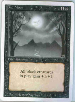 MTG BAD MOON