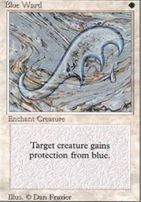 MTG BLUE WARD