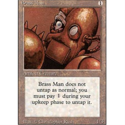 MTG BRASS MAN