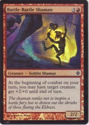 MTG BATTLE-RATTLE SHAMAN (F)