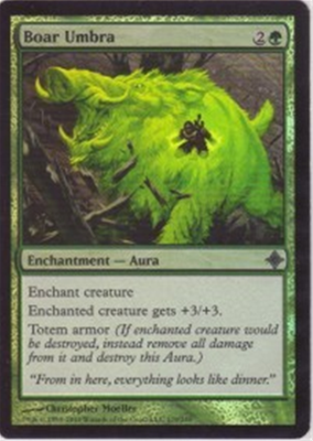 MTG BOAR UMBRA (FOIL)