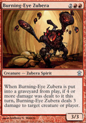 MTG BURNING-EYE ZUBERA