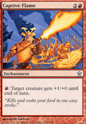 MTG CAPTIVE FLAME