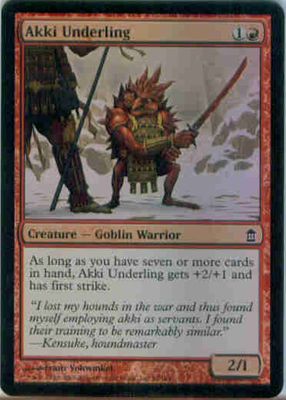 MTG AKKI UNDERLING (FOIL)