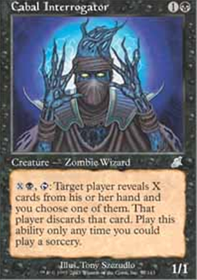 MTG CABAL INTERROGATOR