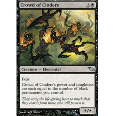 MTG CROWD OF CINDERS