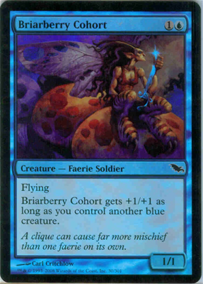 MTG BRIARBERRY COHORT (FOIL)