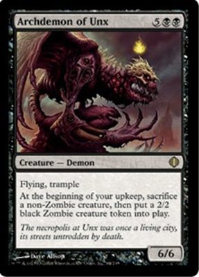 MTG ARCHDEMON OF UNX