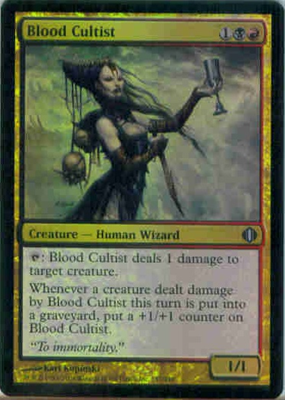 MTG BLOOD CULTIST (FOIL)