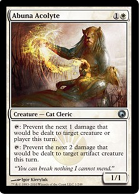 MTG ABUNA ACOLYTE