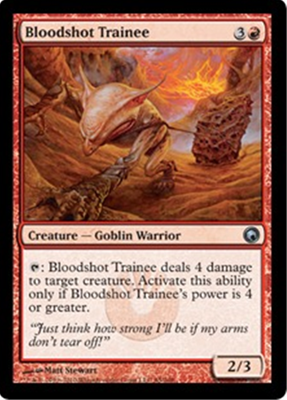 MTG BLOODSHOT TRAINEE