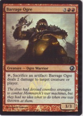 MTG BARRAGE OGRE (FOIL)