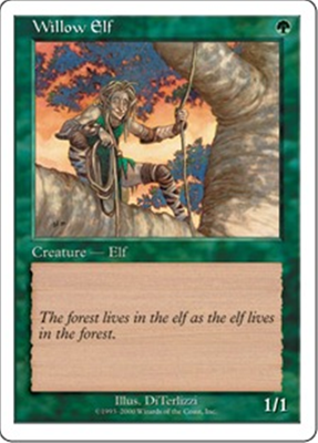 MTG WILLOW ELF