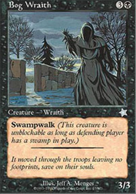 MTG Bog Wraith