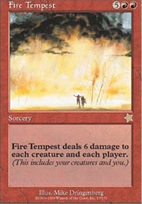 MTG Fire Tempest