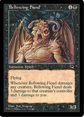 MTG BELLOWING FIEND