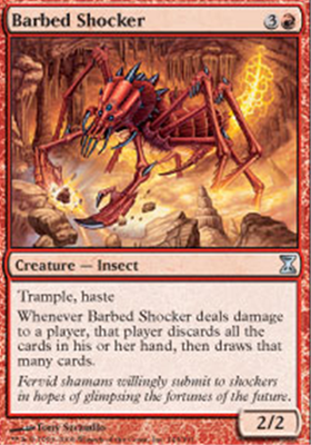 MTG BARBED SHOCKER