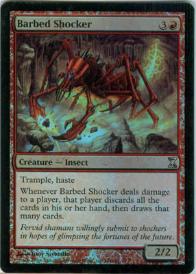 MTG BARBED SHOCKER (FOIL)