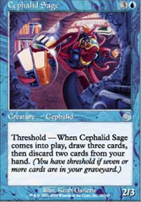 MTG CEPHALID SAGE