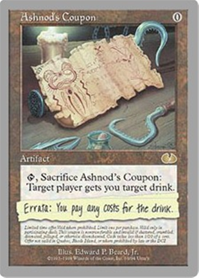 MTG ASHNODS COUPON