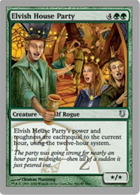 MTG ELVISH HOUSE PARTY