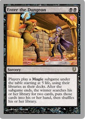 MTG ENTER THE DUNGEON