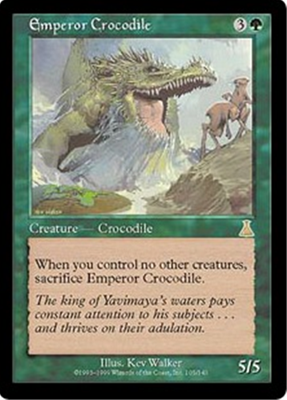 MTG EMPEROR CROCODILE