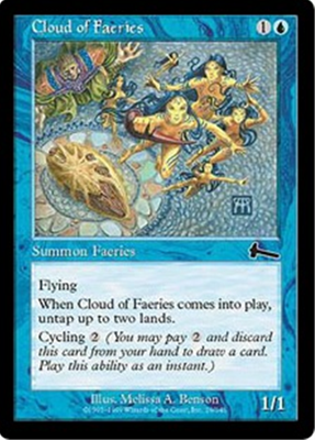 MTG CLOUD OF FAERIES