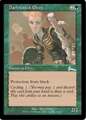 MTG DARKWATCH ELVES