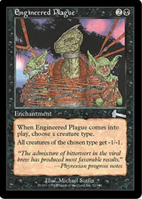 MTG ENGINEERED PLAGUE