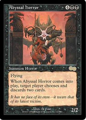 MTG ABYSSAL HORROR