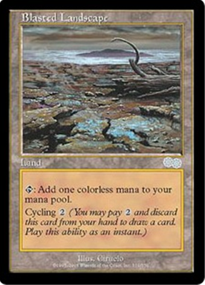 MTG BLASTED LANDSCAPE