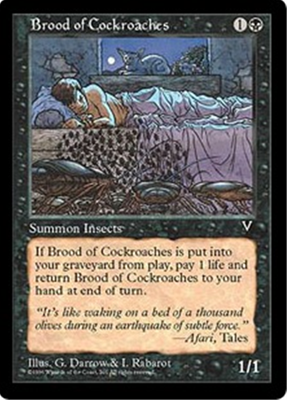 MTG BROOD OF COCKROACHES