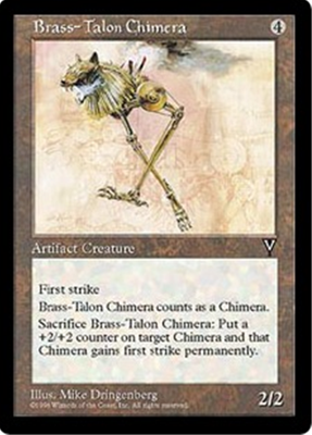 MTG BRASS-TALON CHIMERA