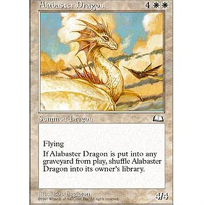 MTG ALABASTER DRAGON