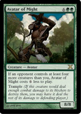 MTG AVATAR OF MIGHT