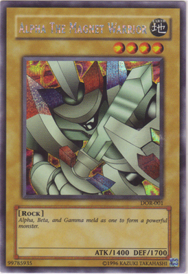 Yu-Gi-Oh ALPHA ELECTRO WARRIOR